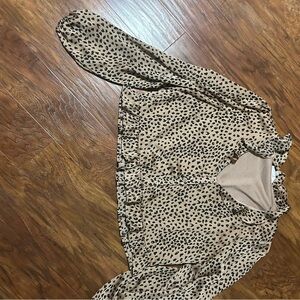 Leopard Print Crop Top